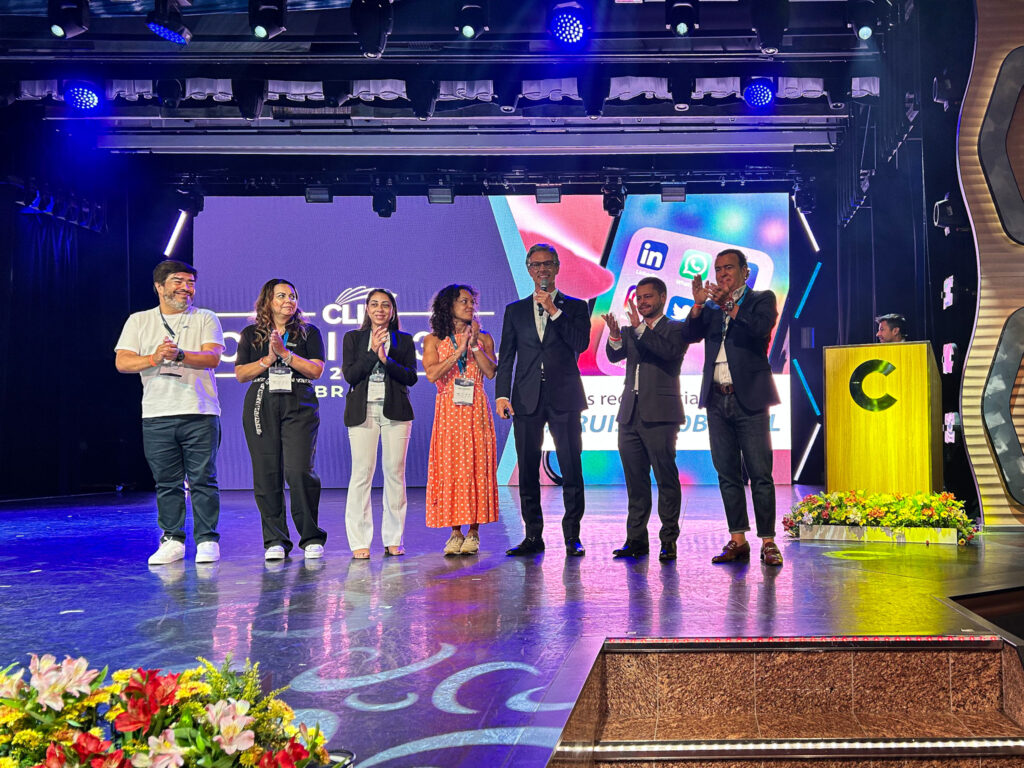 Equipe da Clia Brasil no Cruise 360 Brasil