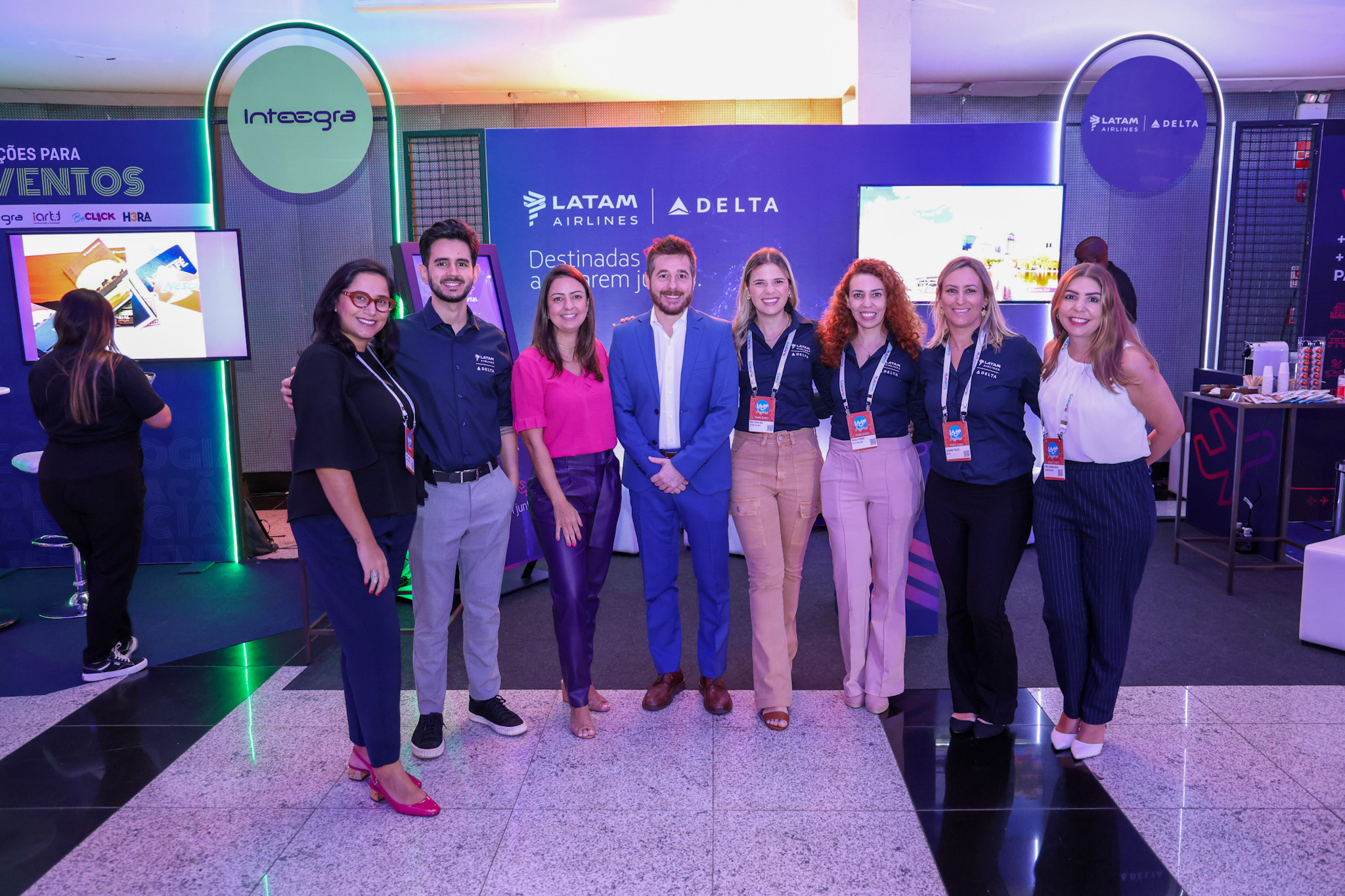 Equipe da Latam e Delta Equipe da Latam e Delta