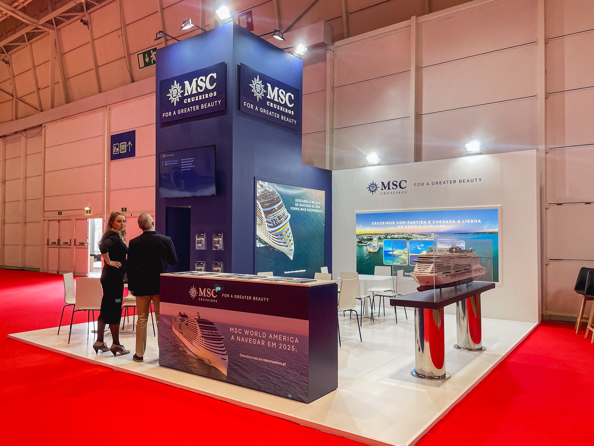 Está de da MSC Cruzeiros na BTL 2024 Está de da MSC Cruzeiros na BTL 2024