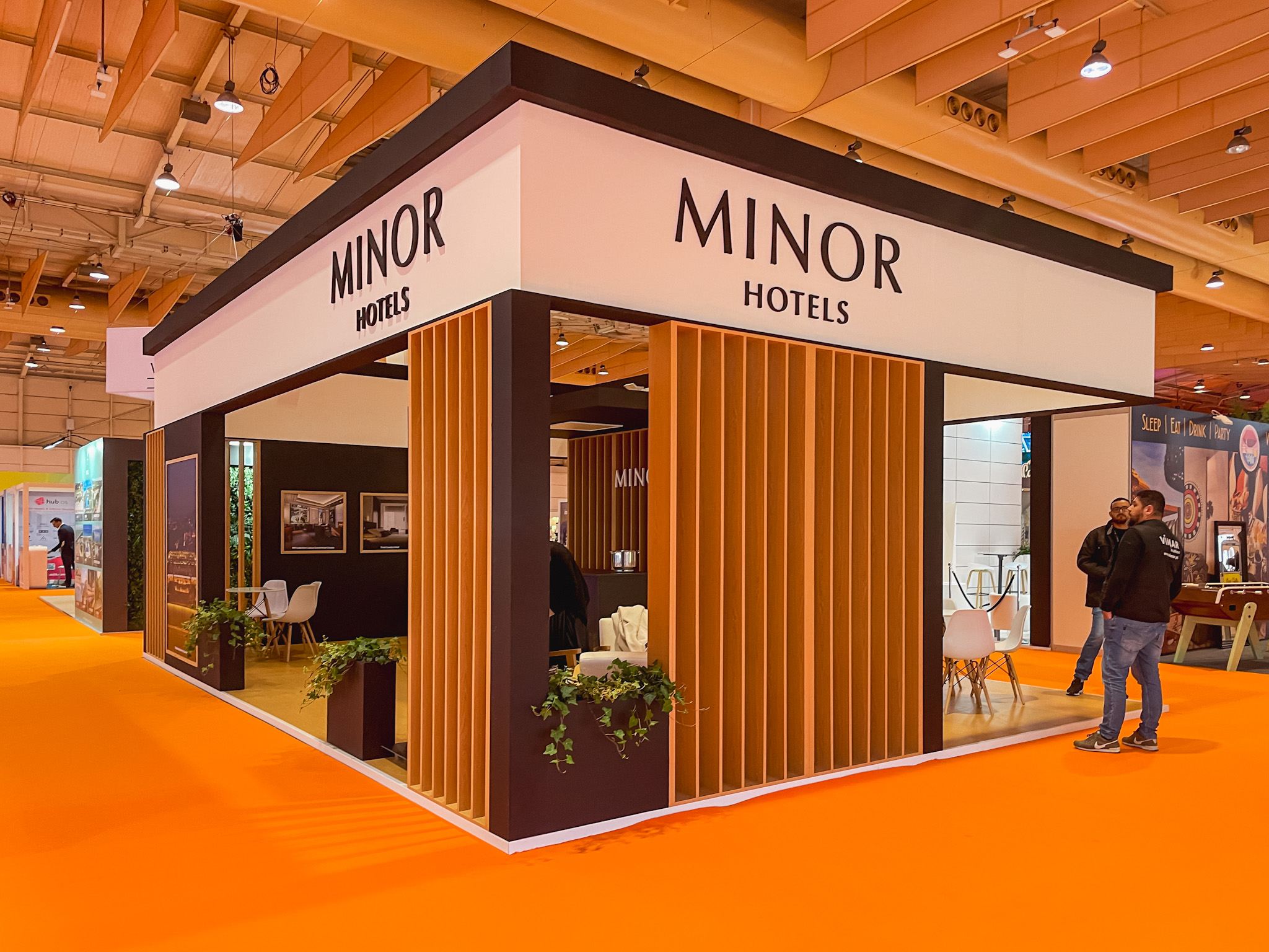 Estande do Minor Hotels Estande do Minor Hotels
