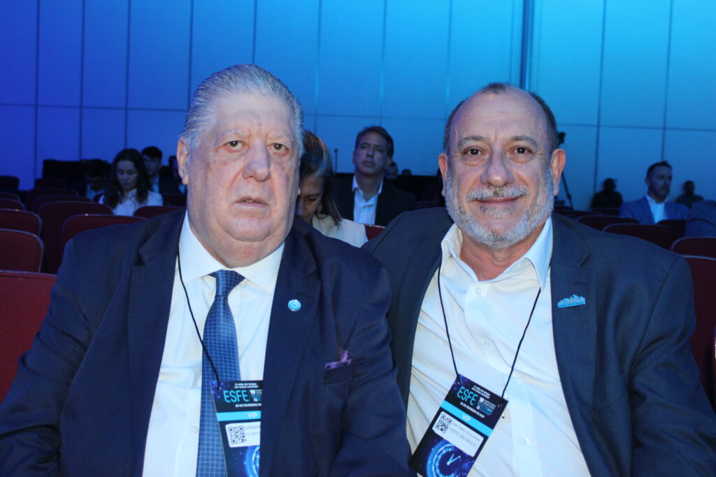 Fernando Guinato e Toni Sando, presidente do Conselho e presidente executivo do SPCVB Fernando Guinato e Toni Sando, presidente do Conselho e presidente executivo do SPCVB