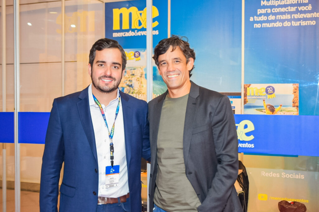 Eduardo Loyo, presidente da Empetur, e Daniel Coelho, secretário de Turismo e Lazer de Pernambuco