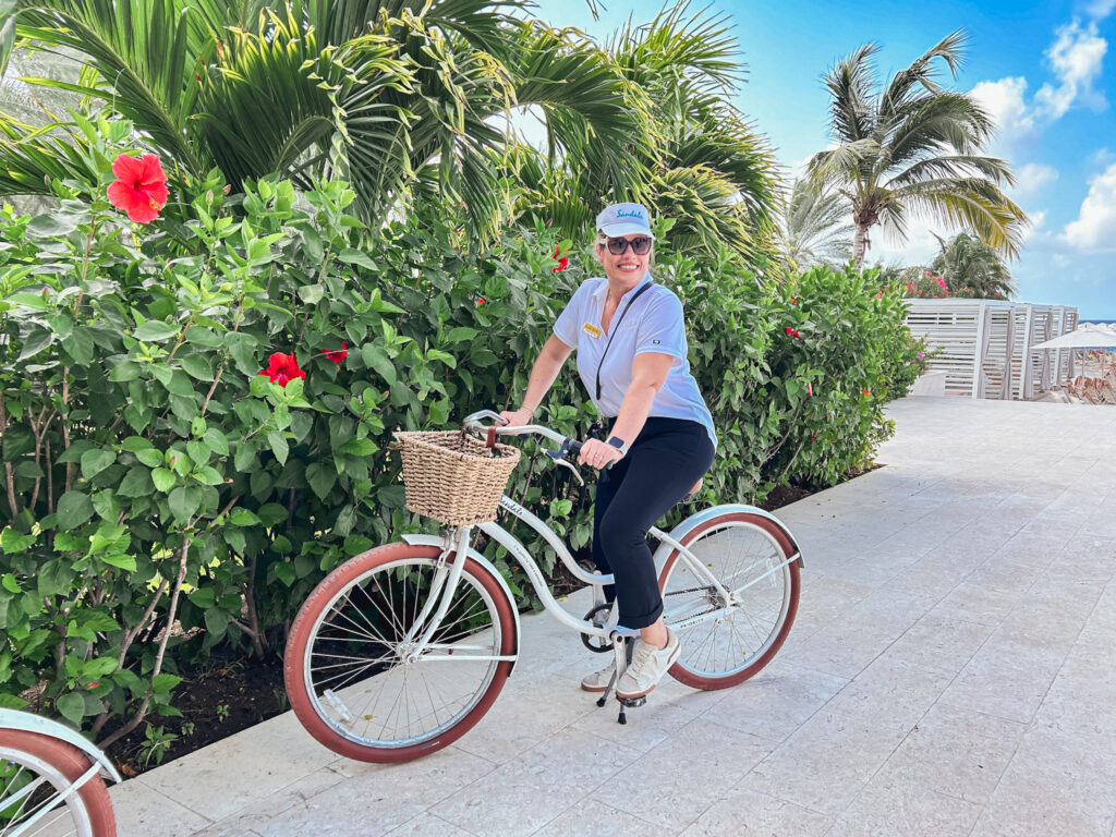 Há bicicletas gratuitas pra uso dos hóspedes na propriedade