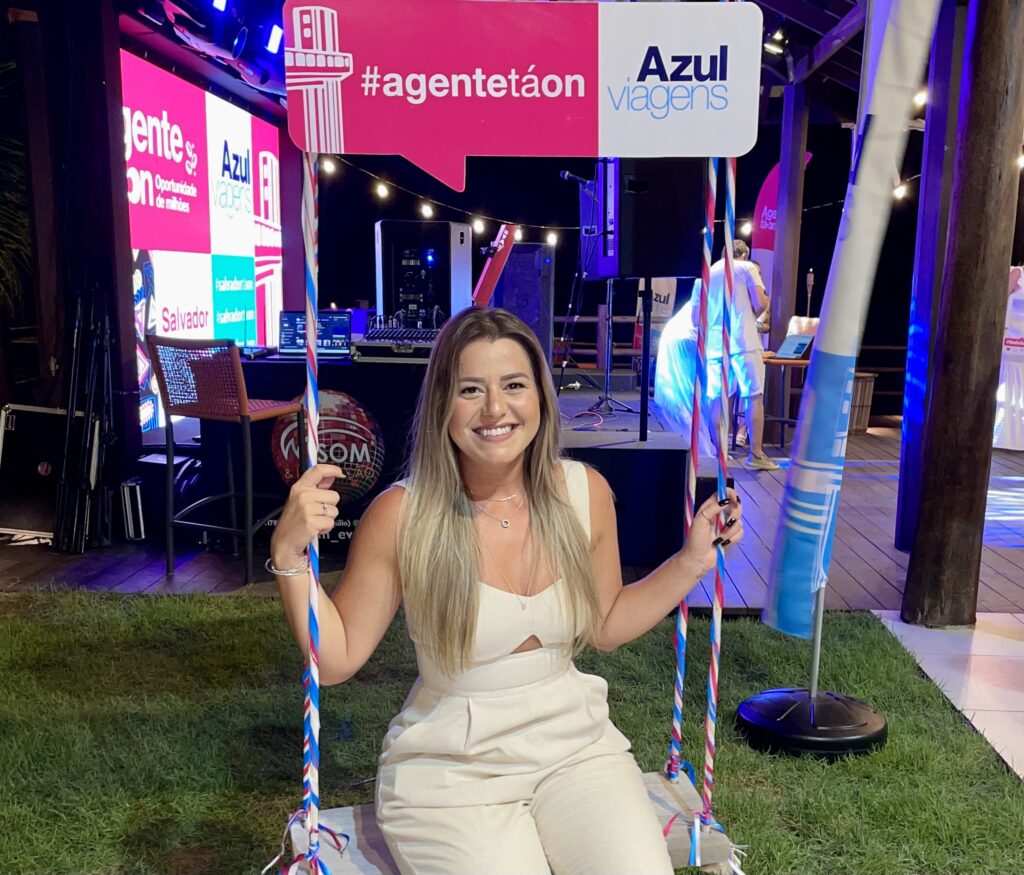 Natalia Saderi, gerente de Produtos da Azul Viagens