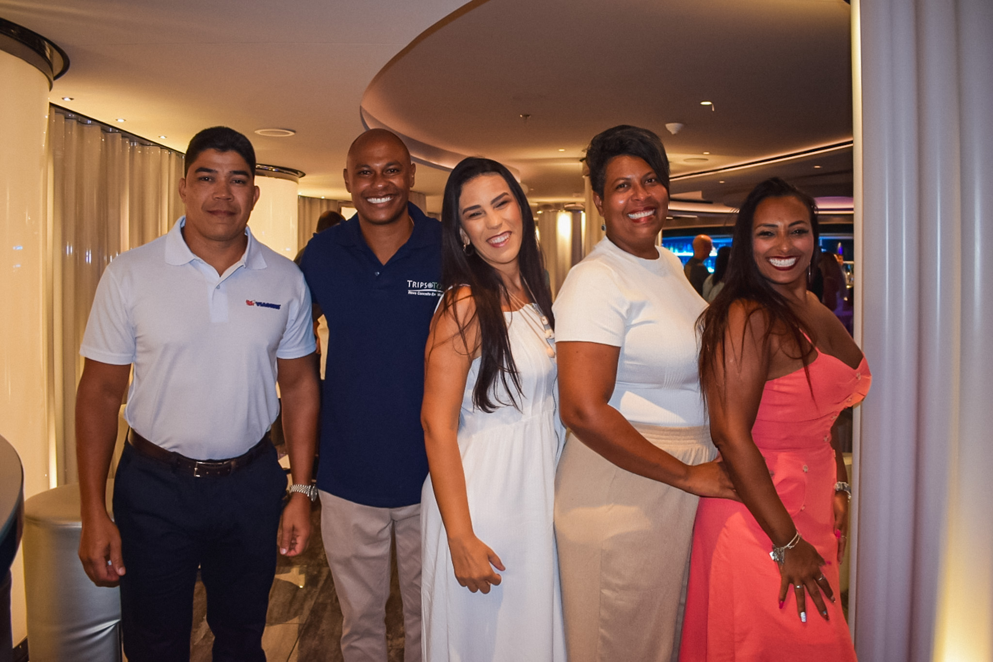 Igor Pereira, da TZ Viagens; Pedro Freitas, da Tropa Tour ; Cássia Fonseca, da Passeio da Ca; Fernanda Braga, da Febraga Tour;e Bruna Silveira, Bruna Tour Igor Pereira, da TZ Viagens; Pedro Freitas, da Tropa Tour ; Cássia Fonseca, da Passeio da Ca; Fernanda Braga, da Febraga Tour;e Bruna Silveira, Bruna Tour