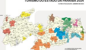 Governo da Paraíba pede aos municípios que atualizem suas inscrições no Mapa do Turismo