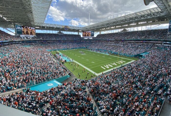 Interior of updated Hard Rock Stadium scaled e1707171837130 Miami sediará sete partidas da Copa do Mundo de 2026, incluindo a disputa pelo terceiro lugar