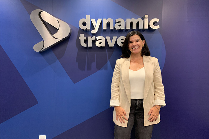 Dynamic Travel apresenta nova executiva comercial em Joinville 1 Jaqueline Loren Meirinho Ferreira executiva Comercial para a regiao de Joinville Dynamic Travel apresenta nova executiva comercial em Joinville