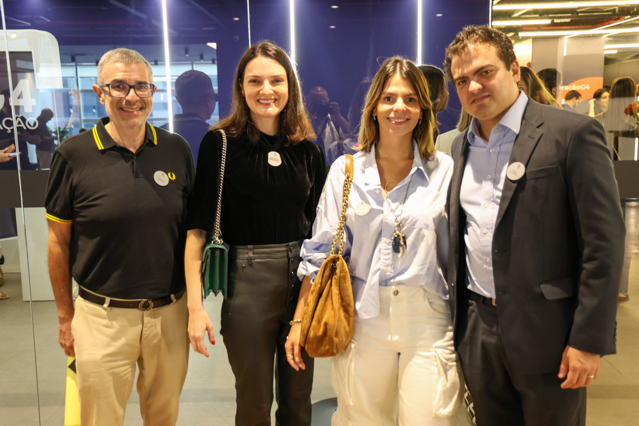 Marcelo Almeida, da Paragon Turismo; Natália Maechi, da Infinite Turismo; Carolina Bull e Edmar Bull, Goyal Travel By Copastur
