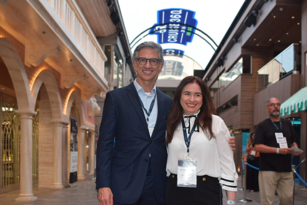 Marco Ferraz, da Clia e Ana Carolina Medeiros, da Abav