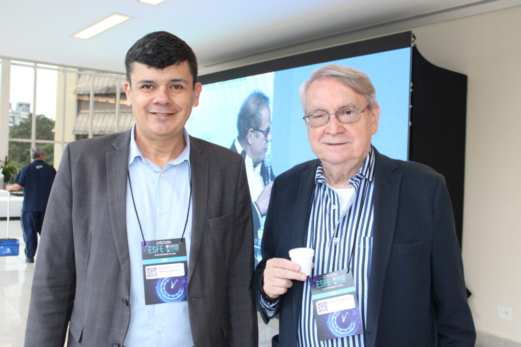 Mauricio Costa, da Mice Experience, e Anselmo Martins Mauricio Costa, da Mice Experience, e Anselmo Martins