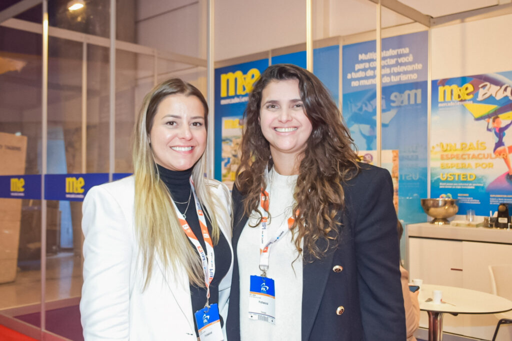 Natalia Saderi e Giuliana Mesquita, da Azul Viagens