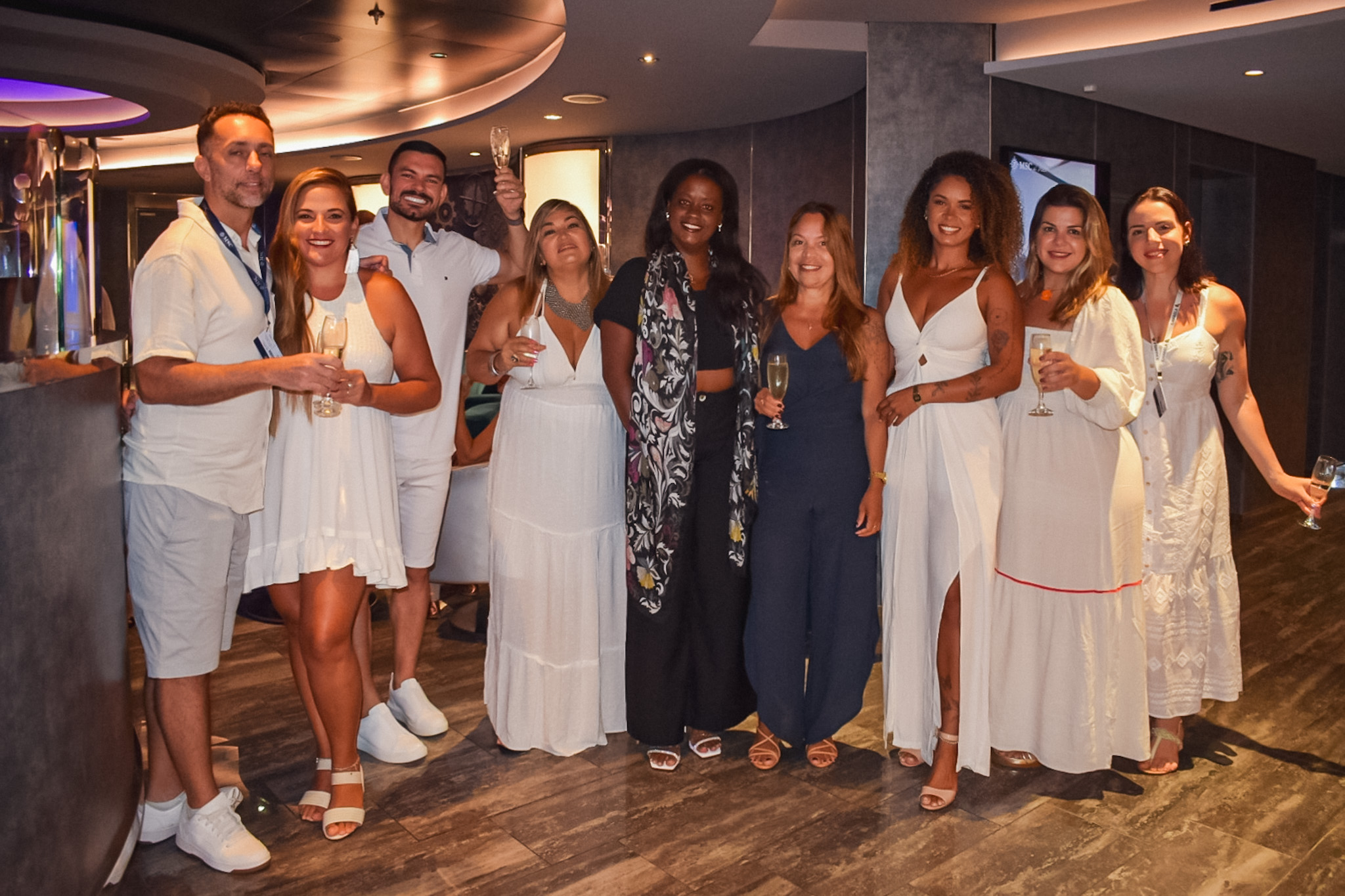 O encontro dos agentes de viagens a bordo do MSC Seaview serviu para promover o network O encontro dos agentes de viagens a bordo do MSC Seaview serviu para promover o network