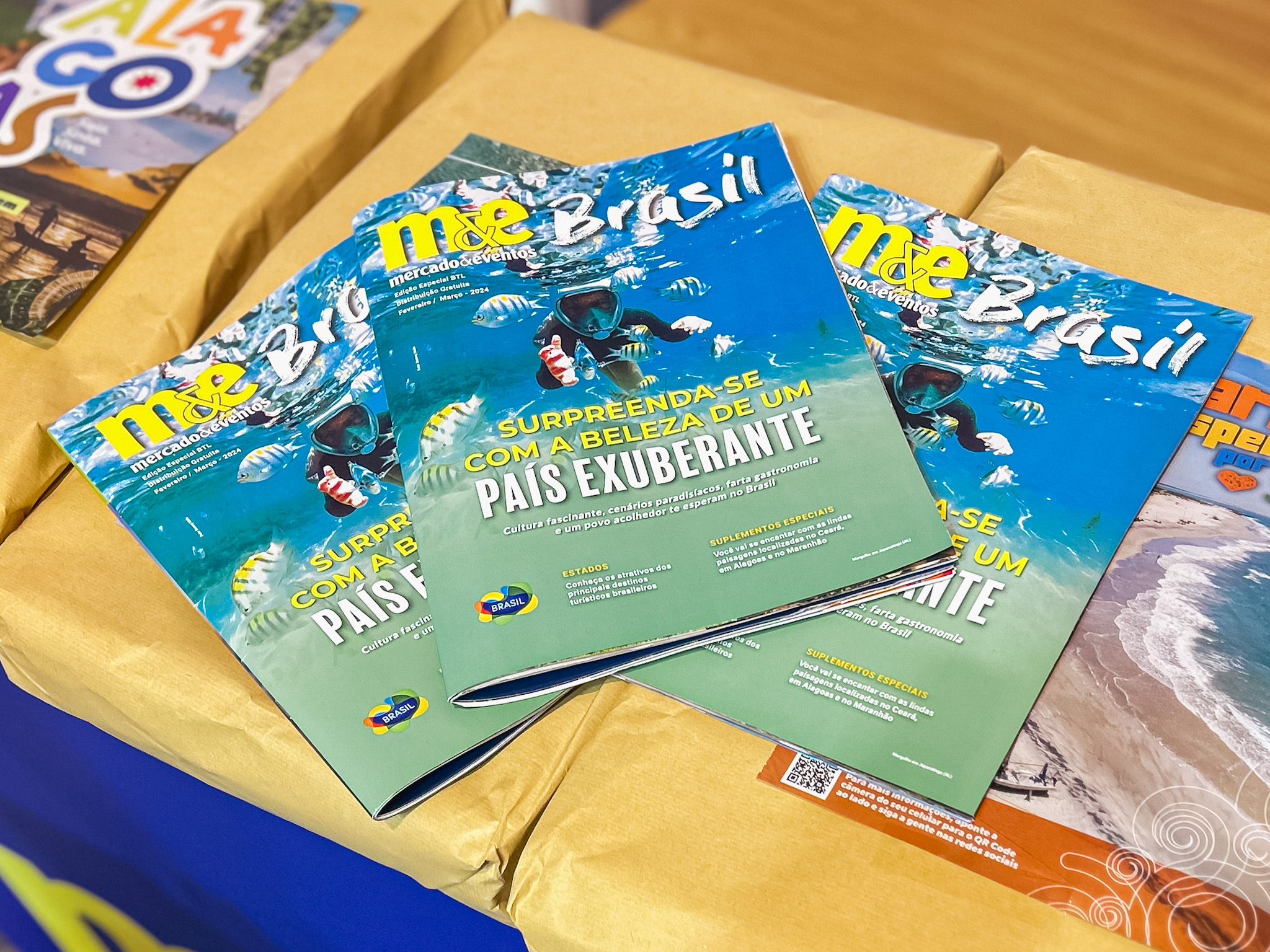 Revistas especias do Mercado & Eventos para a BTL Revistas especias do Mercado & Eventos para a BTL
