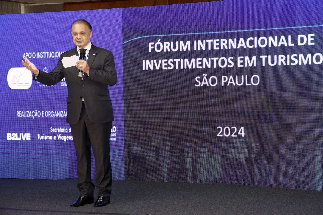Roberto de Lucena, secretário de Turismo de São Paulo Roberto de Lucena, secretário de Turismo de São Paulo