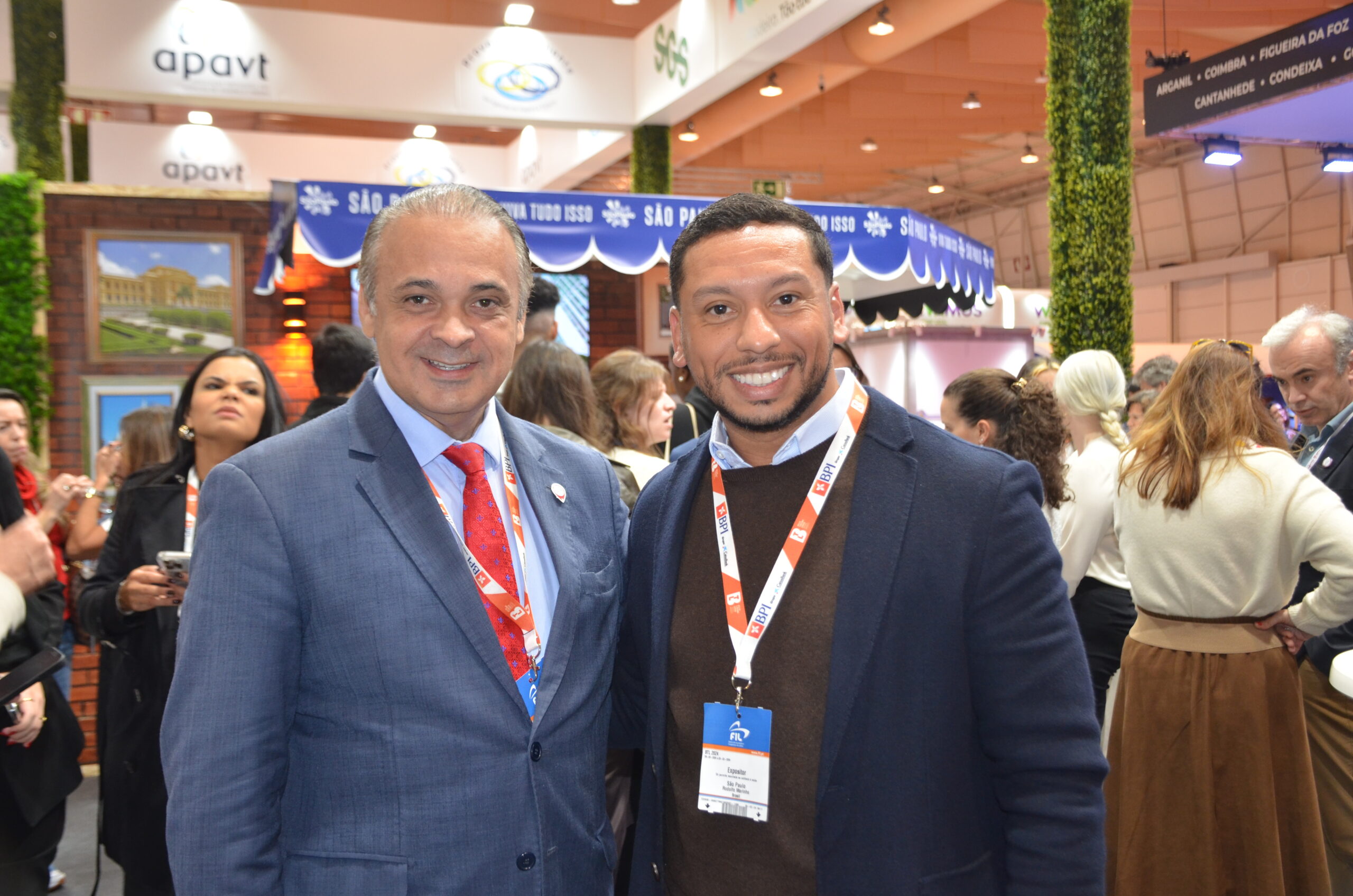 Roberto de Lucena, secretário de turismo do Estado de São Paulo e Rodolfo Marinho, secretário municipal de Turismo de São Paulo Roberto de Lucena, secretário de turismo do Estado de São Paulo e Rodolfo Marinho, secretário municipal de Turismo de São Paulo