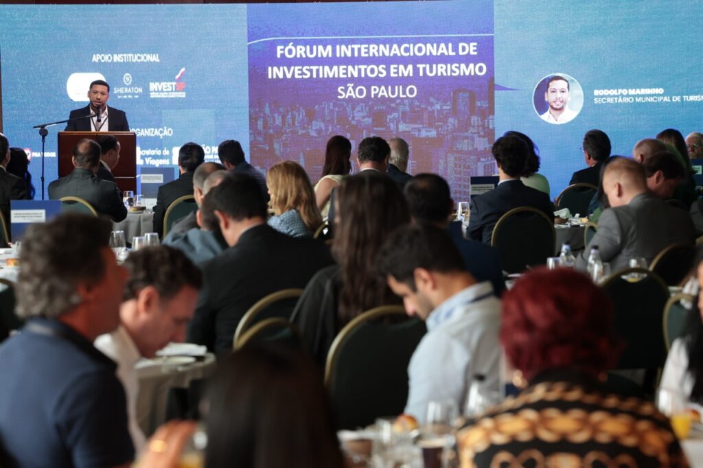 Rodolfo Marinho secretario municipal de Turismo de Sao Paulo Large 1º Fórum de Investimentos em Turismo de SP quer atrair R$ 7 bilhões de 14 grandes fundos