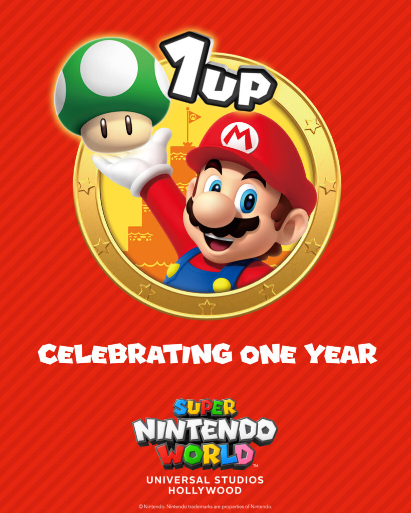 Universal Studios Hollywood comemora um ano de Super Nintendo com produtos exclusivos 1 SNW Celebrates 1 yr at USH Universal Studios Hollywood comemora um ano de Super Nintendo com produtos exclusivos
