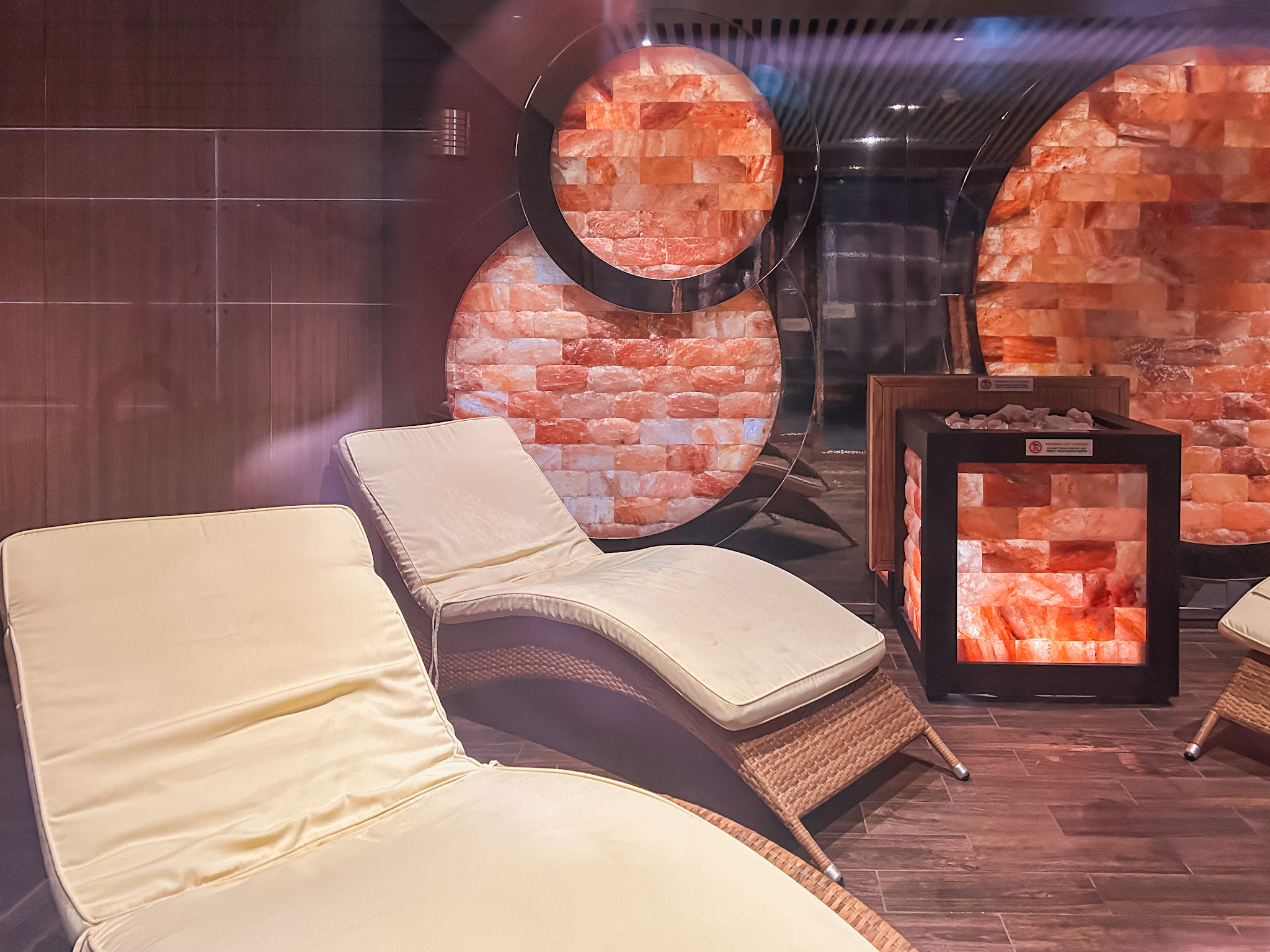 Sauna de sal no SPA Sauna de sal no SPA