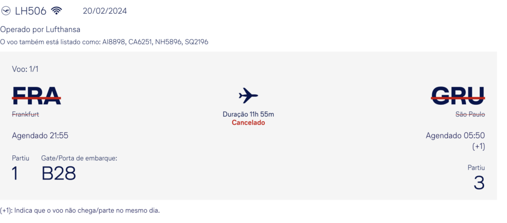 Screenshot 2024 02 19 at 11.35.42 Lufthansa enfrenta nova greve na Alemanha a partir desta terça-feira (20); veja voos afetados