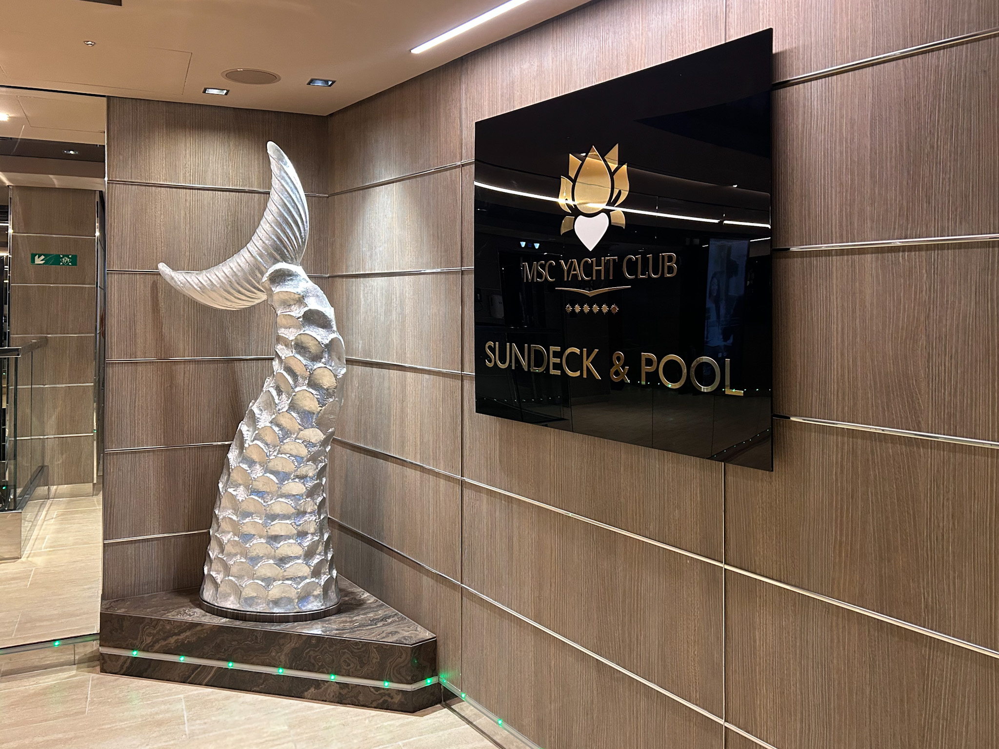 Sundeck & Pool do MSC Yacht Club Sundeck & Pool do MSC Yacht Club