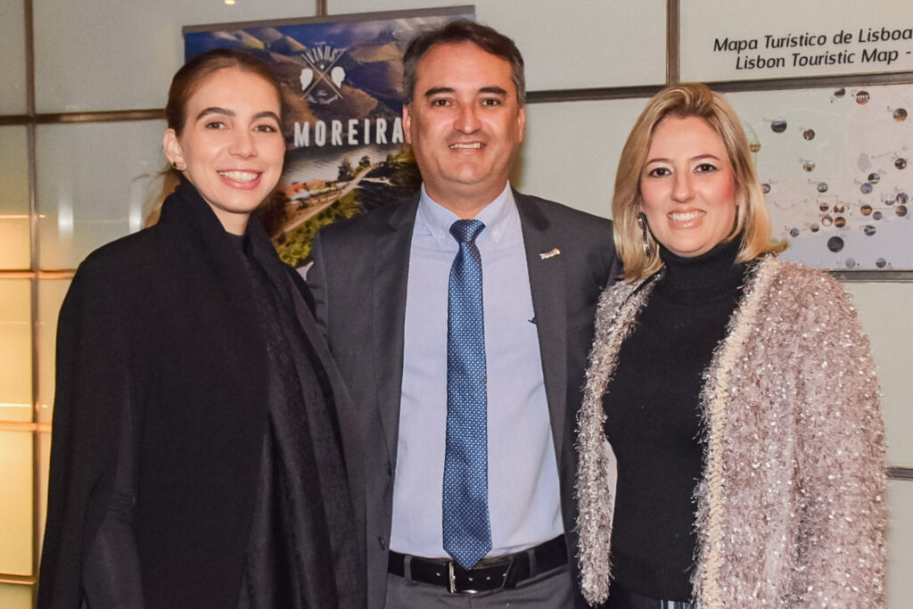 Vanessa Hadman, com Ferdinando Lucena e Hellen Lucena