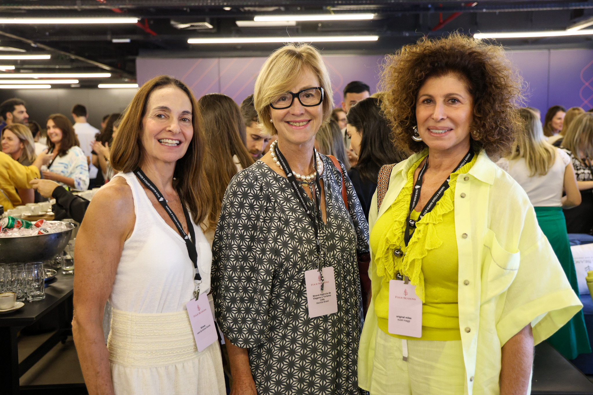 Vera Lia e Marilda Brasil, da XTravel e Suzel Maggi, da Original Miles