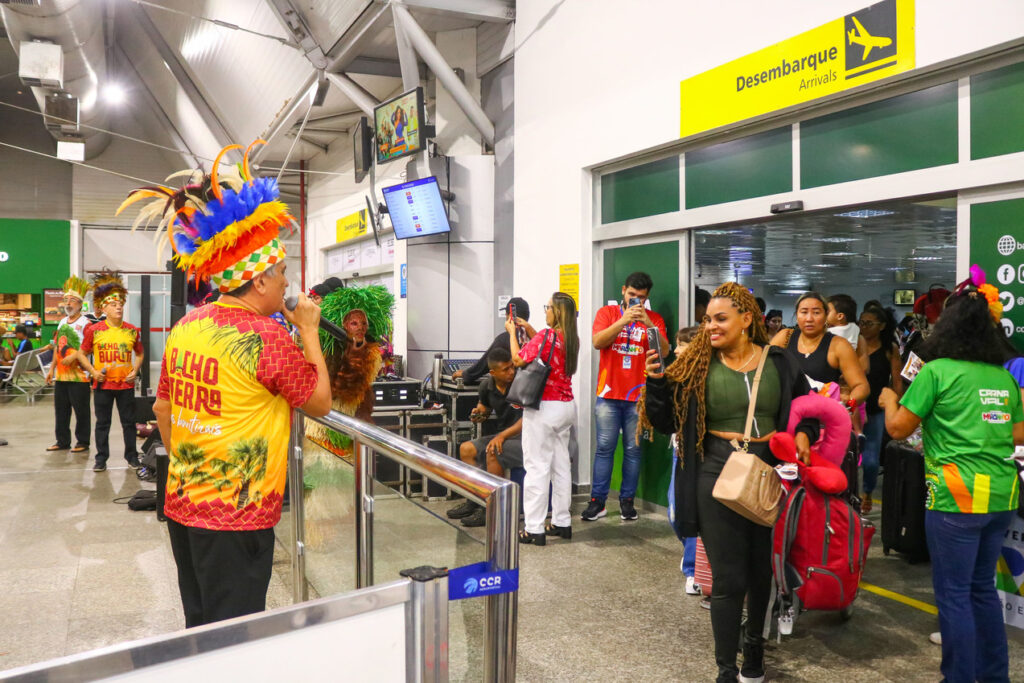 a688ca38 b9a4 4e8a a5ee ed26e02480c8 Fluxo de passageiros que desembarcaram em São Luís para o Carnaval cresce 27%