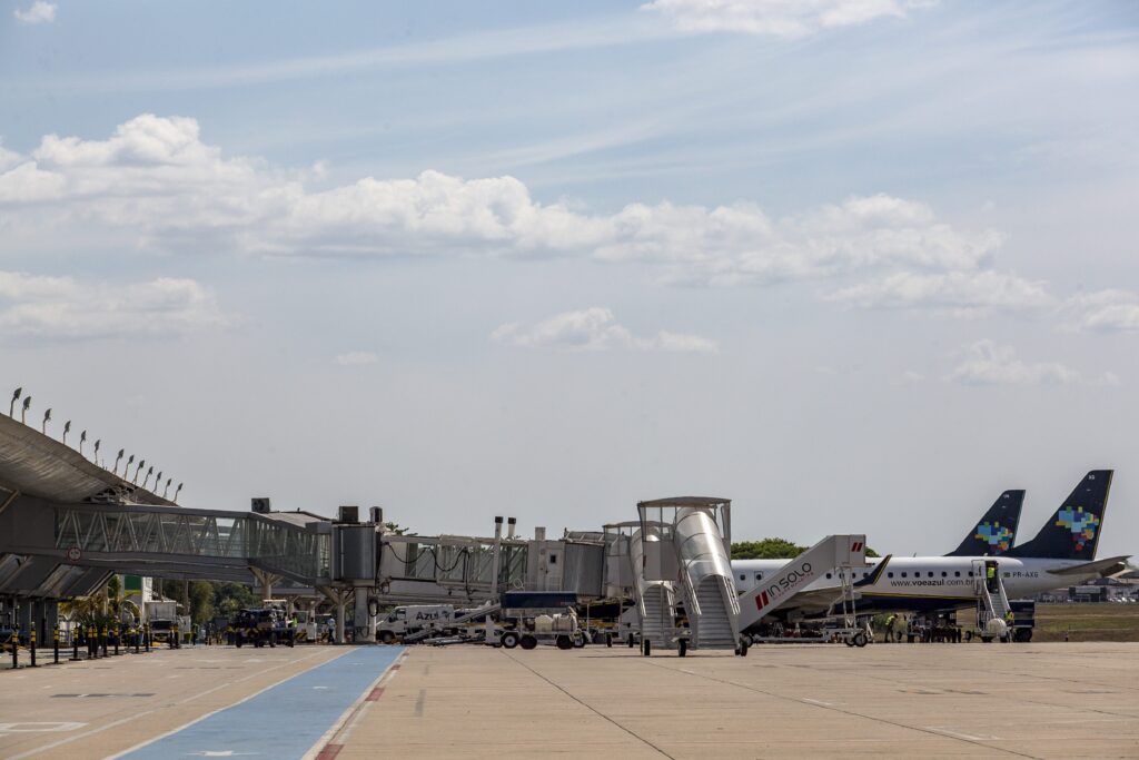 Quatro maiores aeroportos de Mato Grosso somam 3,3 milhões de passageiros em 2023