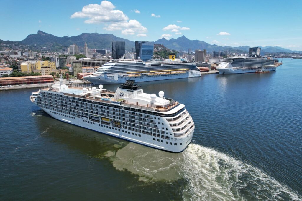 Porto do Rio de Janeiro recebe mais seis navios de cruzeiro até o fim do mês Porto do Rio de Janeiro recebe mais seis navios de cruzeiro até o fim do mês