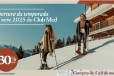 Club Med lança campanha de vendas para destinos de neve com descontos de até 30%