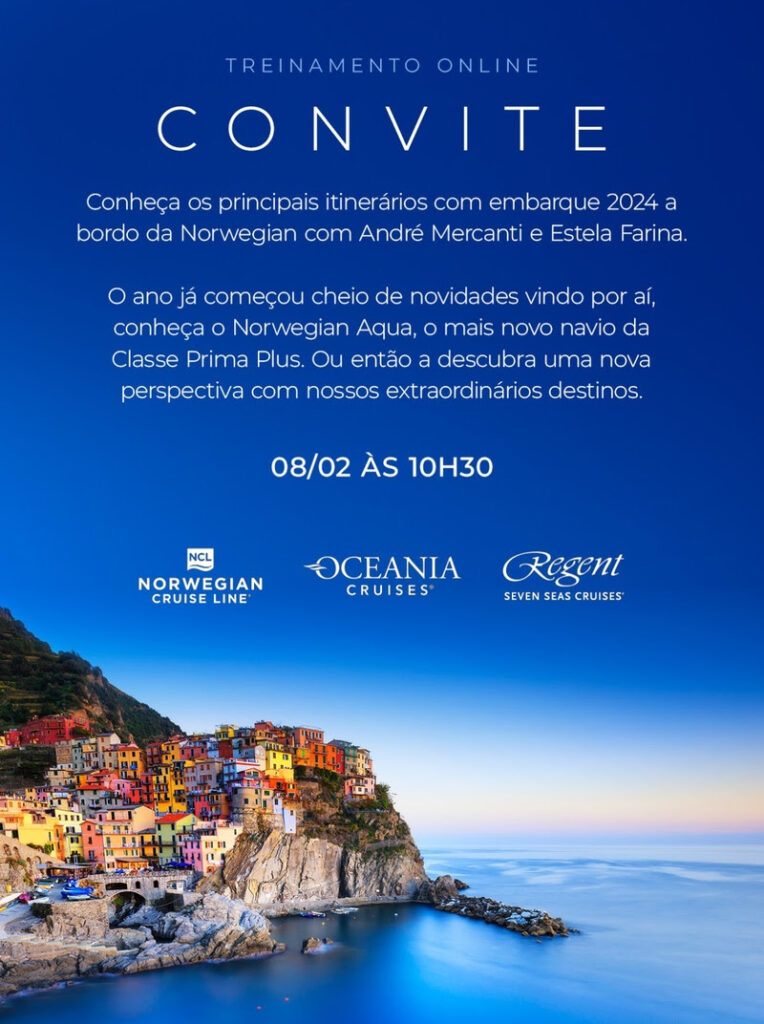 NCL promove webinar com as recentes novidades hoje às 10h30; inscreva-se NCL promove webinar com as recentes novidades hoje às 10h30; inscreva-se