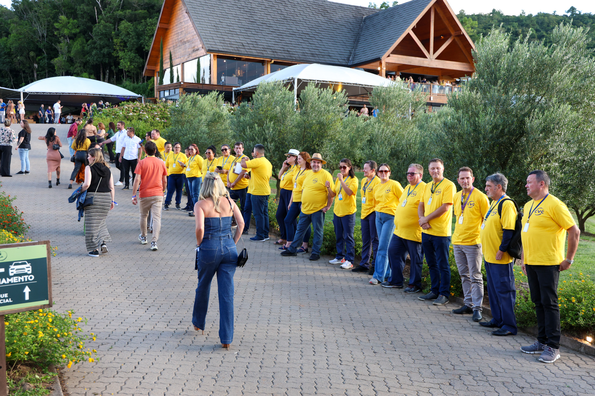 Chegada dos participantes Chegada dos participantes