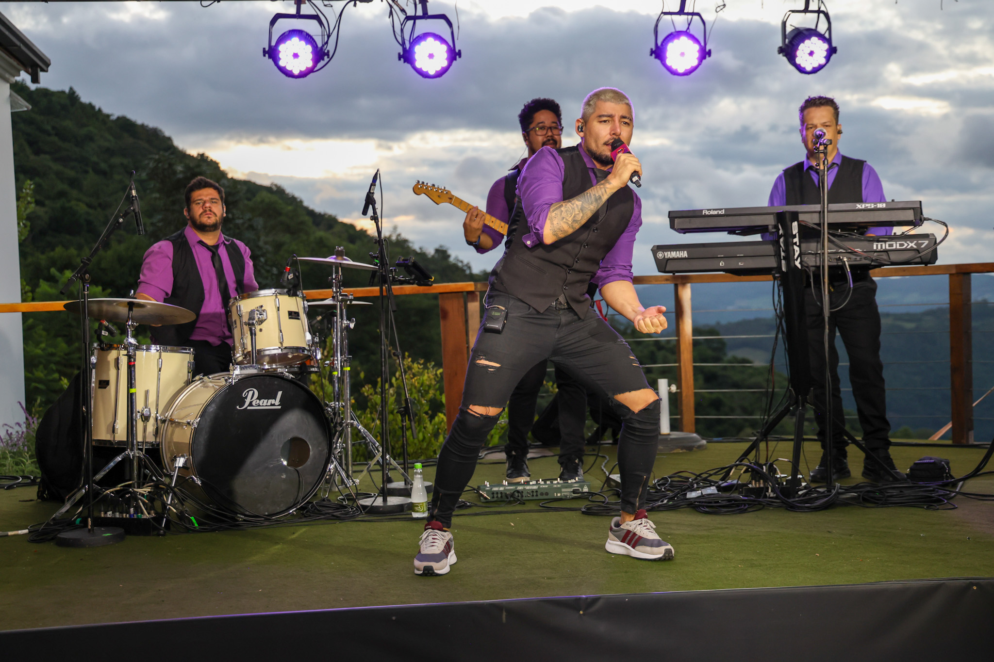 Show animou os convidados Show animou os convidados