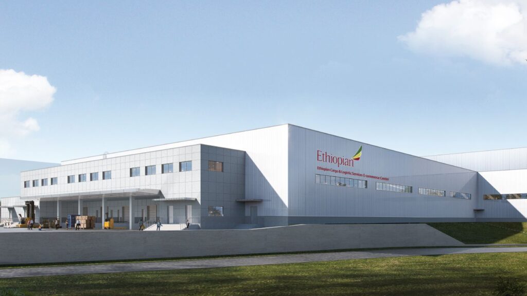 Ethiopian Airlines inaugura primeiro centro de logística e e-commerce no Bole International Airport Ethiopian Airlines inaugura primeiro centro de logística e e-commerce no Bole International Airport
