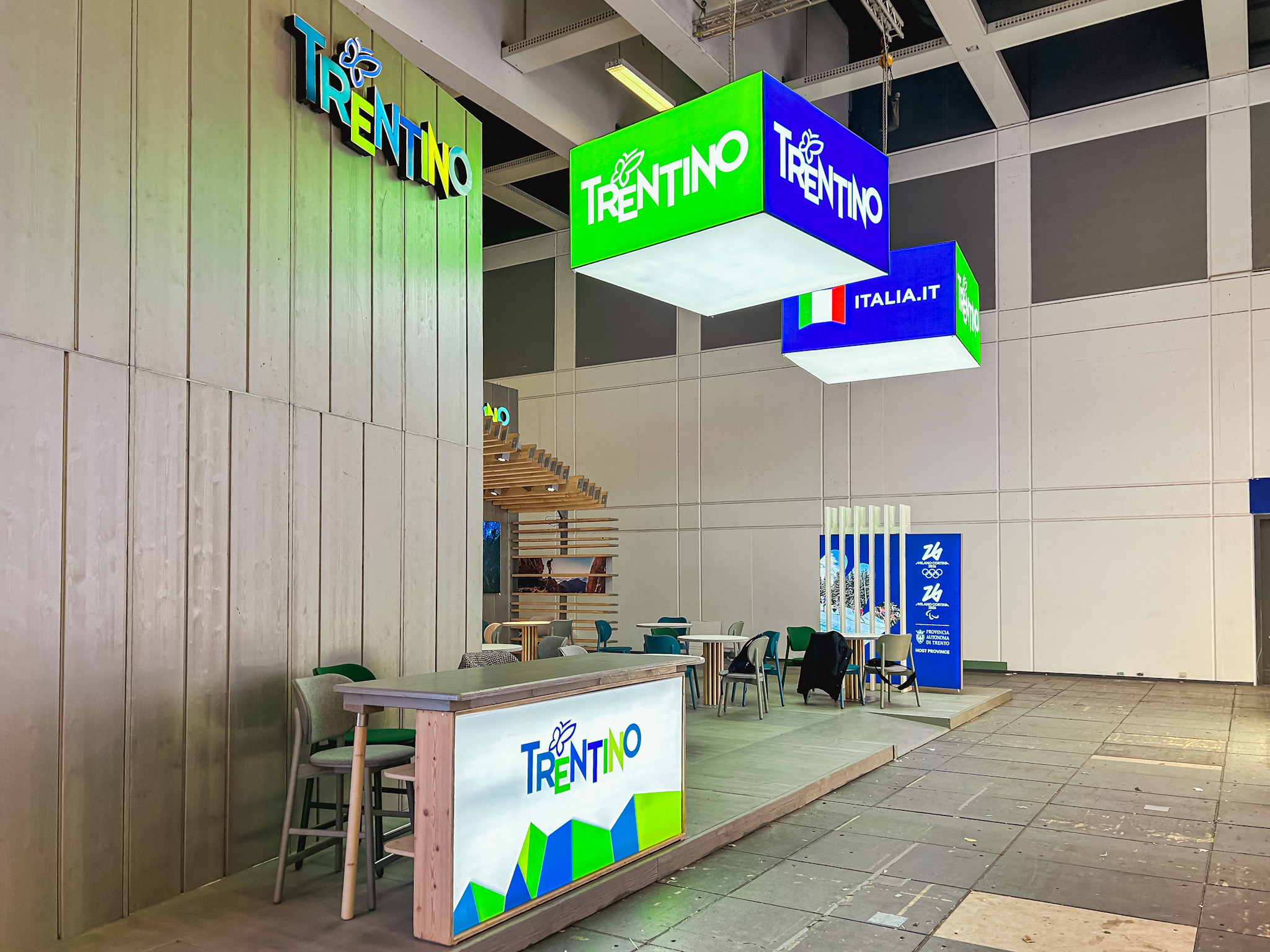 A região de Trentino também está expondo na ITB A região de Trentino também está expondo na ITB