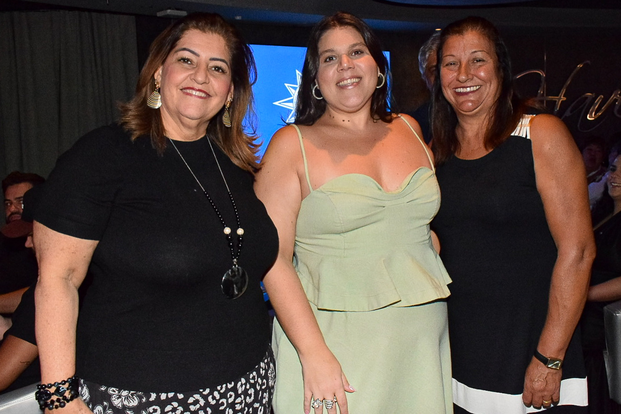 Adriana Sabadini, da Belvedere; Isabela Scapim, da Rosalin Turismo; Vera Lúcia Santos, da Belvedere Adriana Sabadini, da Belvedere; Isabela Scapim, da Rosalin Turismo; Vera Lúcia Santos, da Belvedere