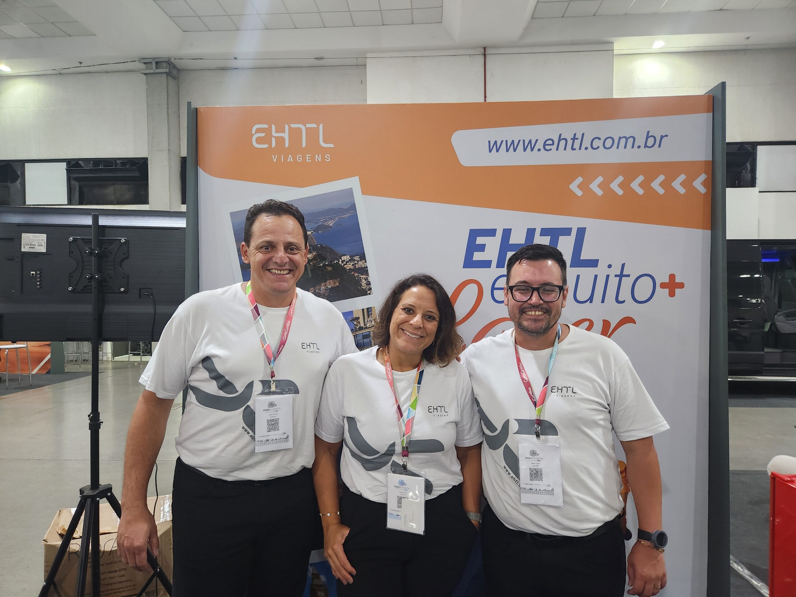 André Oliveira, Simone Ricio e Danilo Serrano, EHTL Viage