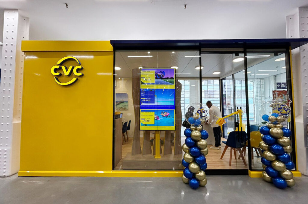 CEO da CVC destaca 'recuperação de rentabilidade sobre vendas sem perda de competitividade' 2 CVC Loja Modular 5 1 1 CEO da CVC destaca 'recuperação de rentabilidade sobre vendas sem perda de competitividade'