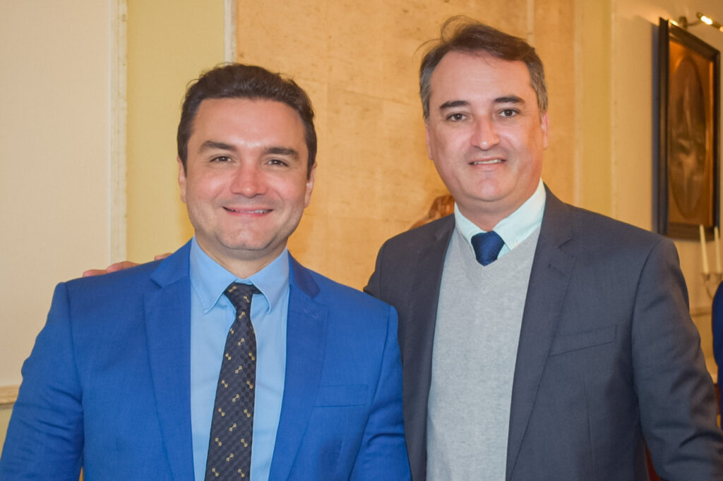 Celso Sabino, ministro do Turismo e Ferdinando Lucena, da PBTur Celso Sabino, ministro do Turismo e Ferdinando Lucena, da PBTur