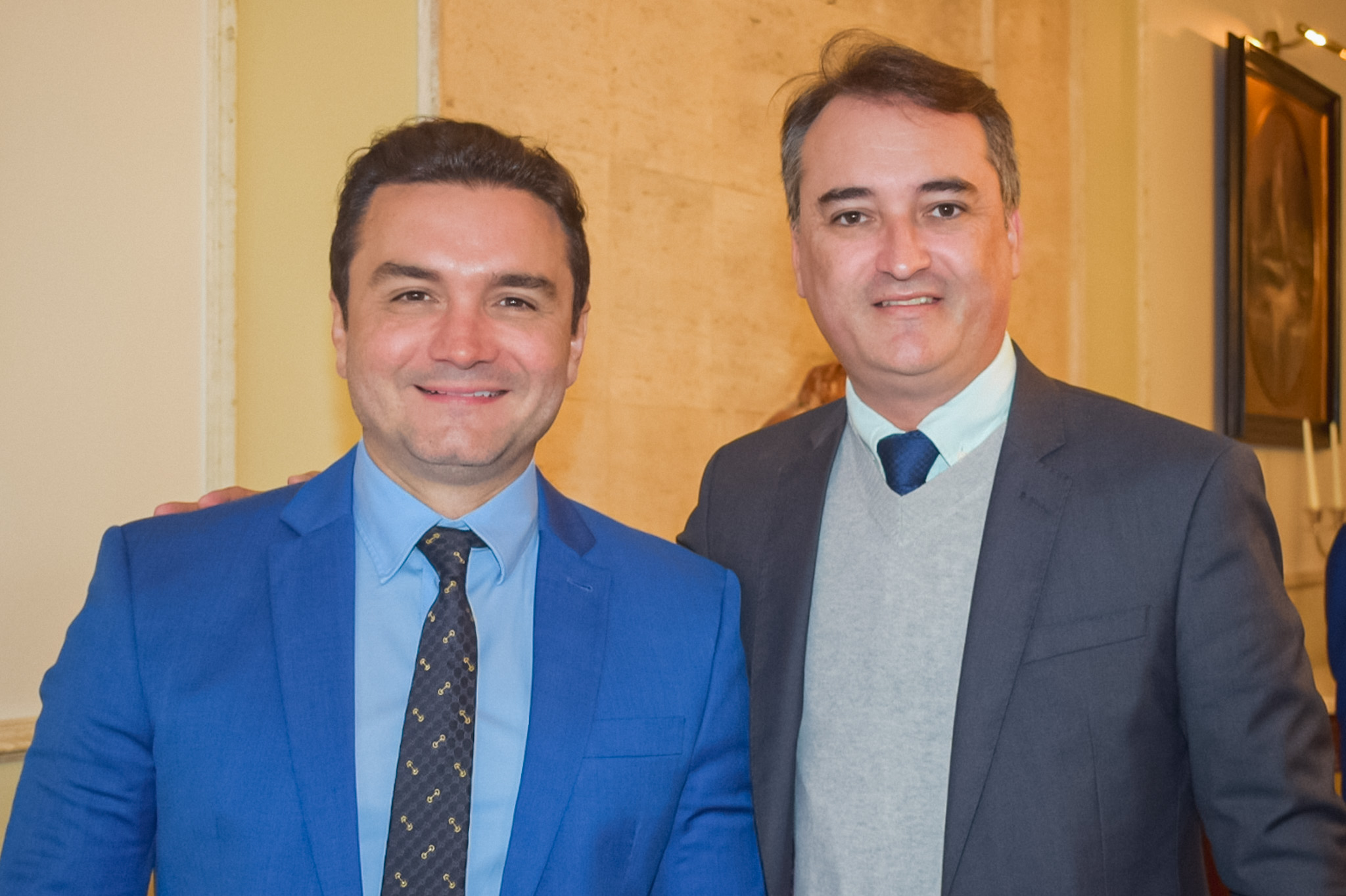Celso Sabino, ministro do Turismo e Ferdinando Lucena, da PBTur Celso Sabino, ministro do Turismo e Ferdinando Lucena, da PBTur
