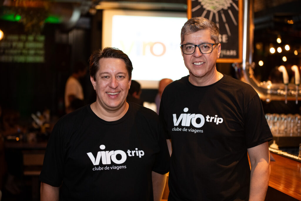 Charles Franken diretor executivo do Grupo Arbo e Marcos Dias CEO da ViroTrip ViroTrip: Grupo Arbo lança clube de viagens por assinatura