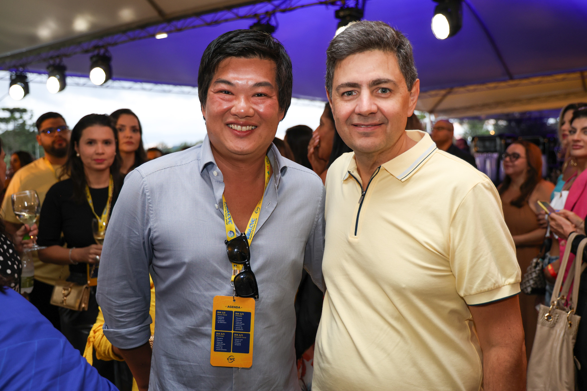 China e Roberto Vertemati, da CVC Corp