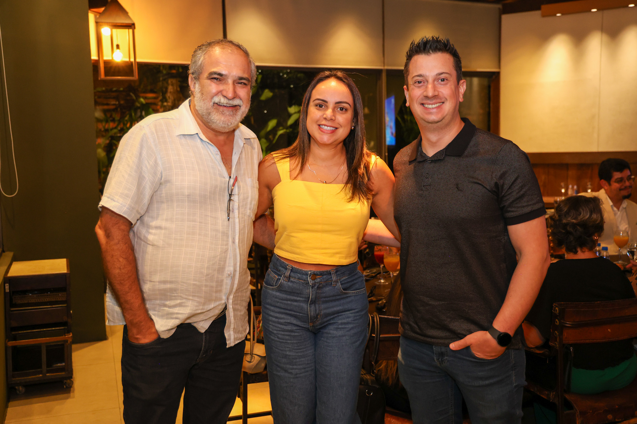 Clovis Costa, da Advir Turismo, Mônica Souza, da Moju Viagens, e Willian Costa, da Belvitur Clovis Costa, da Advir Turismo, Mônica Souza, da Moju Viagens, e Willian Costa, da Belvitur