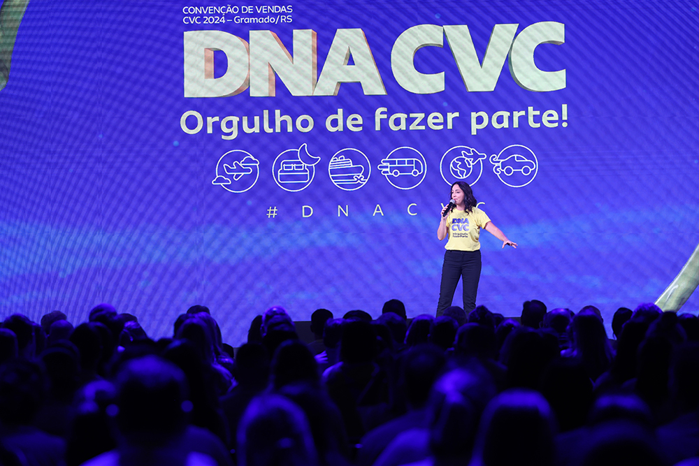 DNA CVC, Orgulho de Fazer Parte, é o mote da Convenção de Vendas CVC 2024 DNA CVC, Orgulho de Fazer Parte, é o mote da Convenção de Vendas CVC 2024