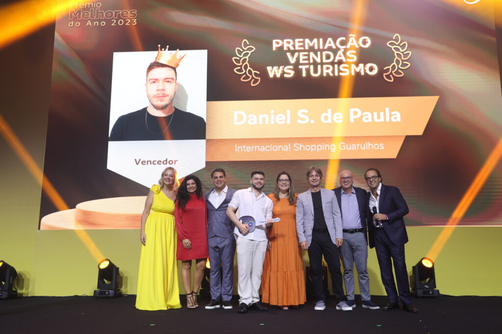 Daniel Silva de Paula, do Internacional Shopping Guarulhos, ganhou um carro zero km da WS Viagens