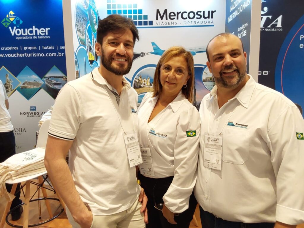 Diego Puntigliano, Zoila Correa e Ariel Puntigliano da MERCOSUR Operadora Diego Puntigliano, Zoila Correa e Ariel Puntigliano da MERCOSUR Operadora