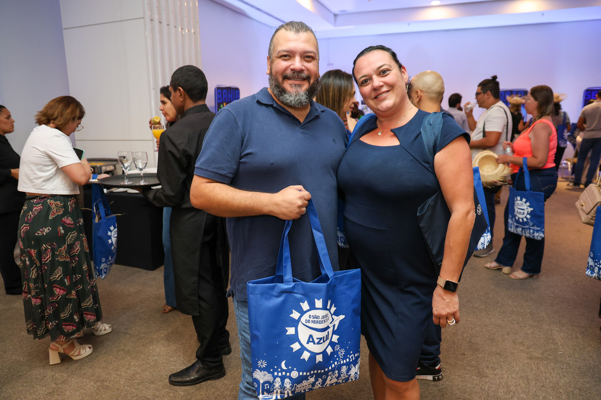 Douglas Pereira, da Pereira Turismo e Thais Morales, da Tô de Férias Turismo Douglas Pereira, da Pereira Turismo e Thais Morales, da Tô de Férias Turismo