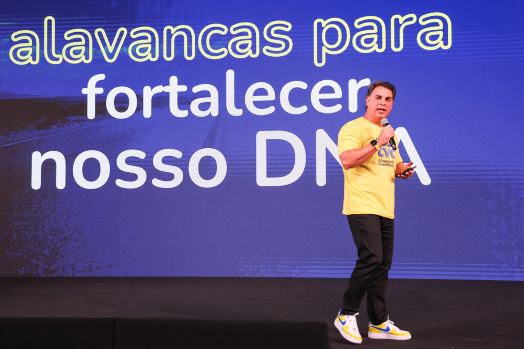 Emerson Balan da CVC Corp Convenção CVC: Emerson Belan apresenta os pilares de sucesso do 'DNA CVC'