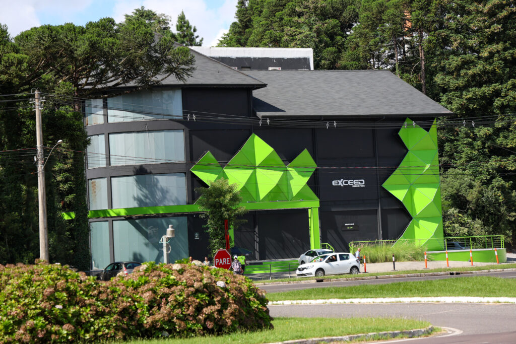 Entrada do Exceed Games Park em Gramado